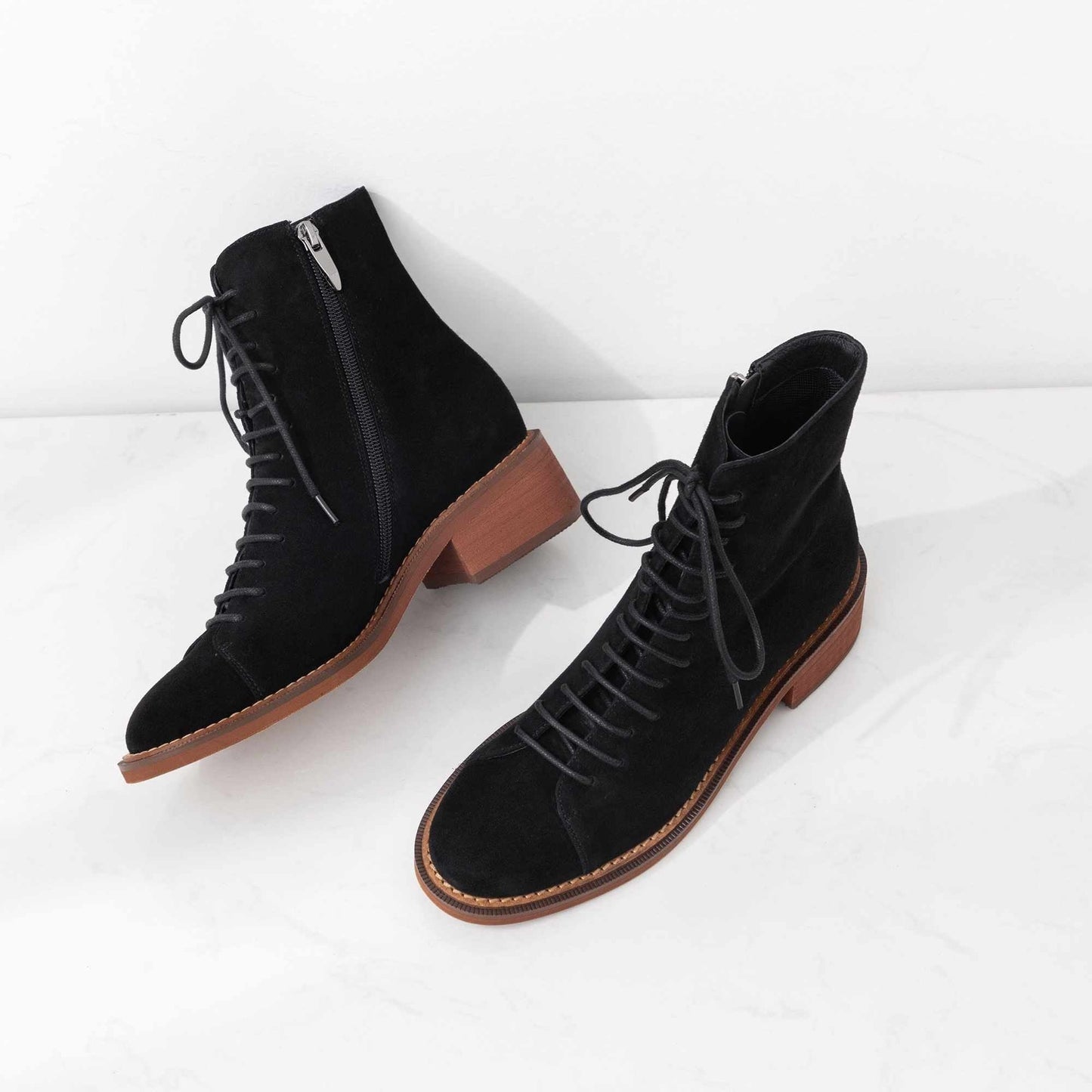 Patent Leather Martin Boots