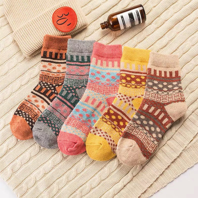 Thick Needle And Thread Thickened Warm Wool Socks