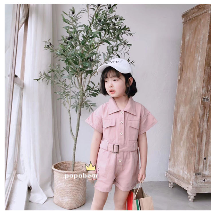 Western-Style Kids Overalls