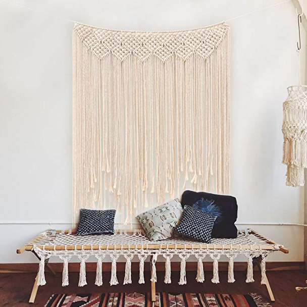 Nordic Bohemian Hand-Woven Tapestry