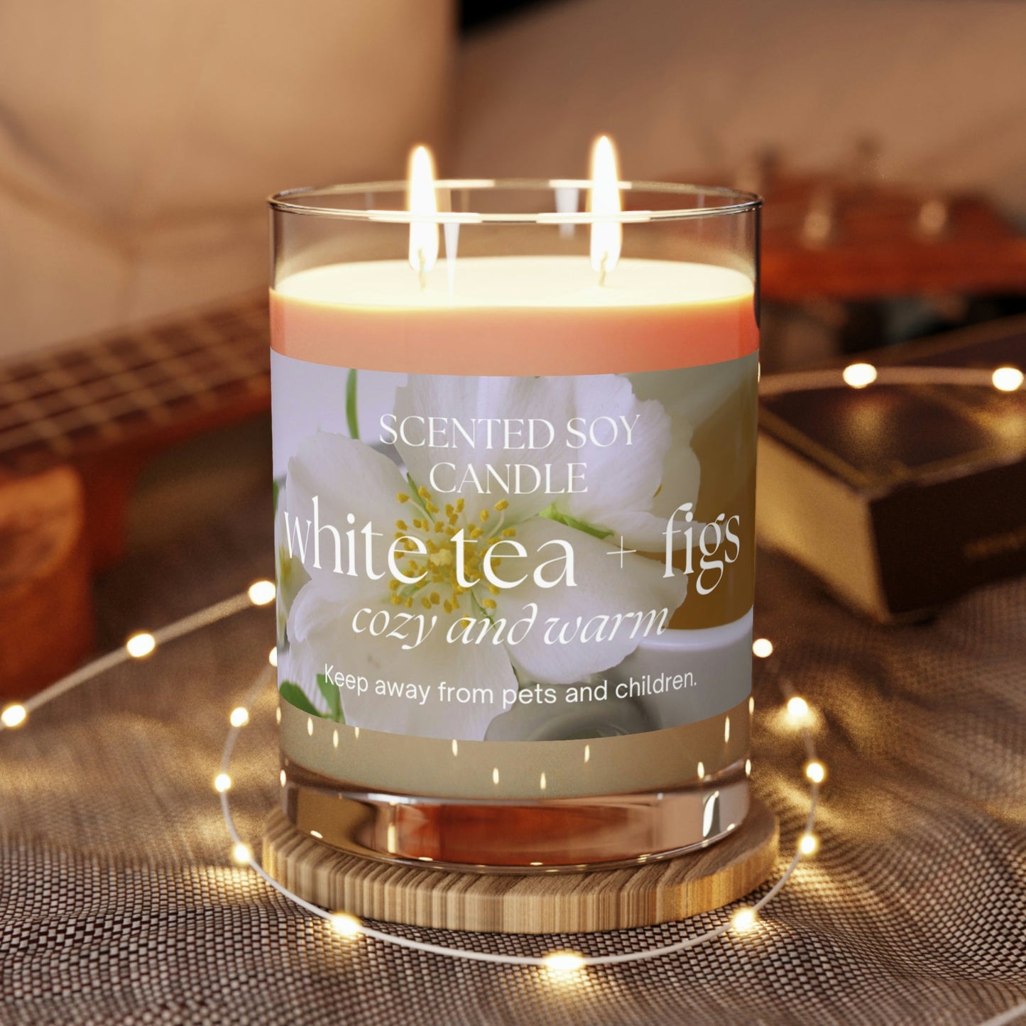 Premium Seventh Avenue Scented Candle - Minted Lavender Sage, White Tea Fig, Ocean Mist Moss 11oz