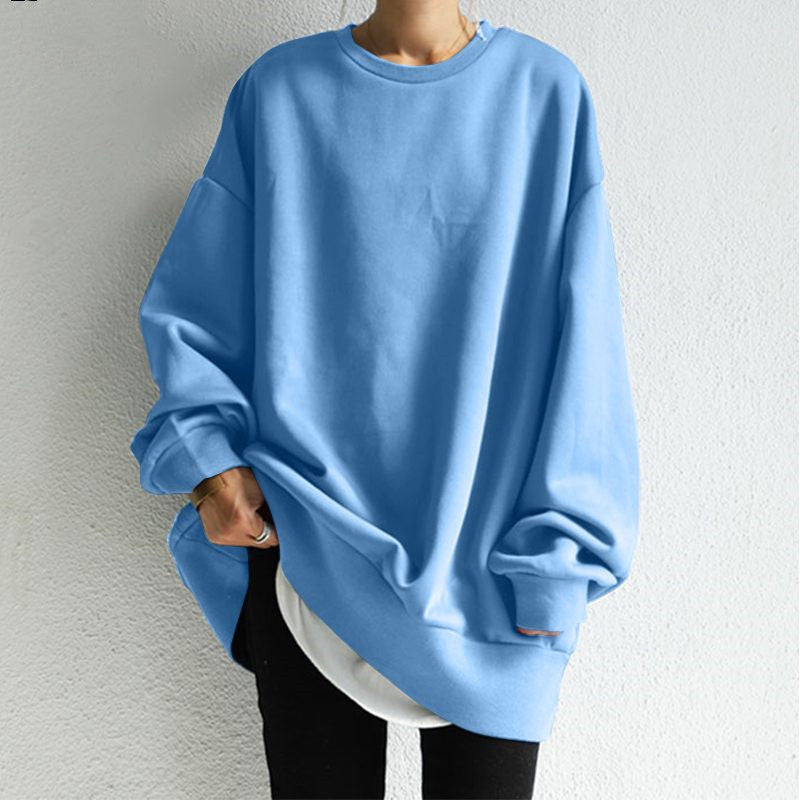 Women's Oversized Pullover Round Neck Loose Sweater