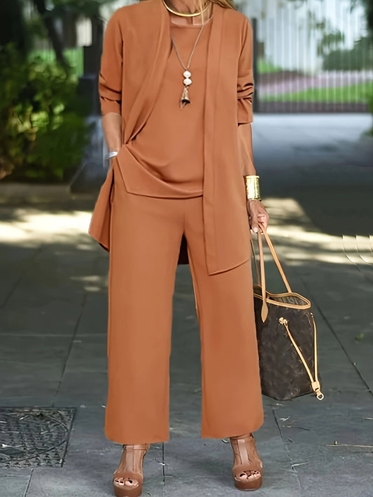 Stylish Chic Three Piece Set