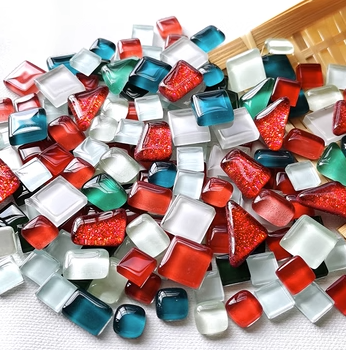 1cm DIY Small Particle Crystal Mosaic Patch Handmade