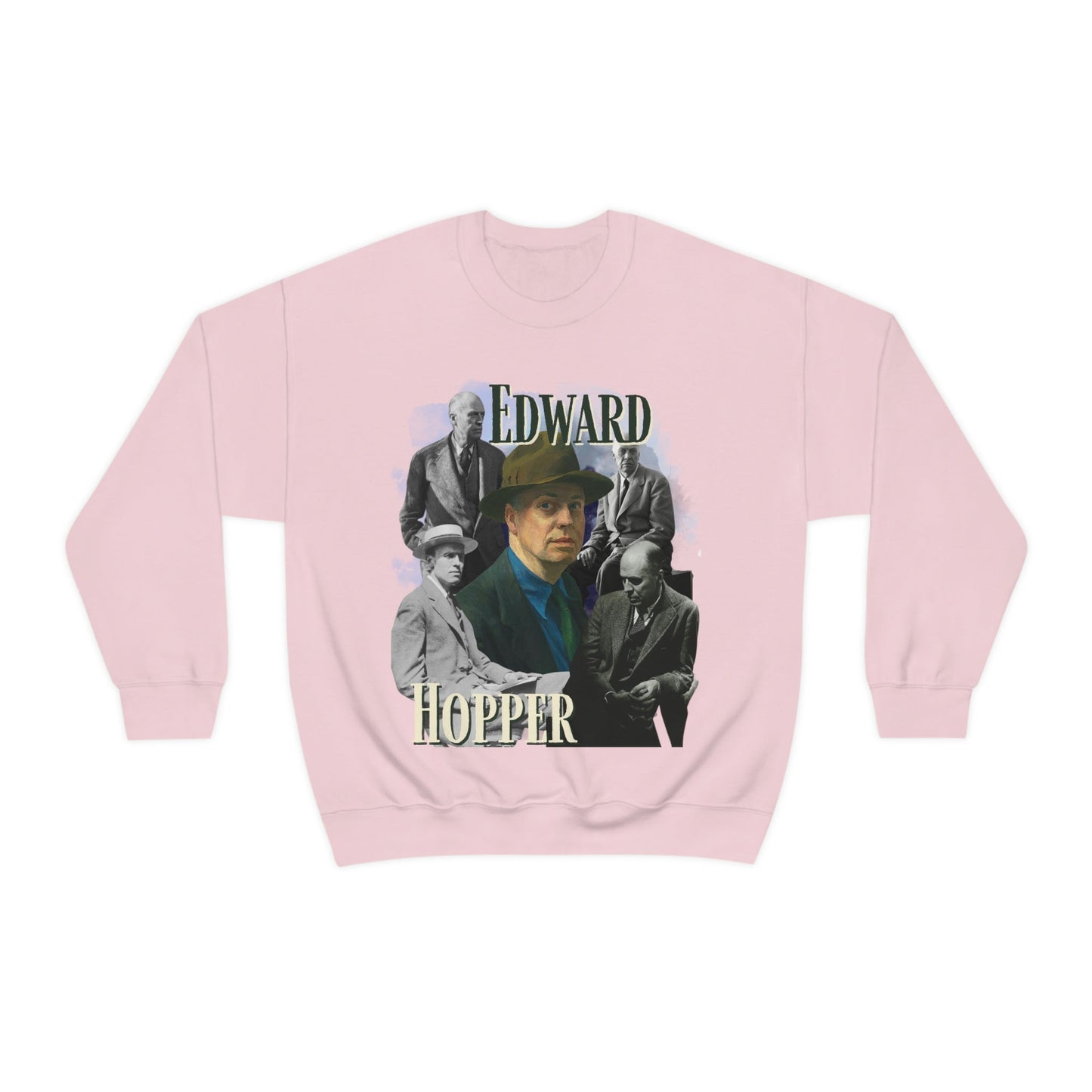 Edward Hopper Sweatshirt, Y2K Style Bootleg Famous American Realist Artist Fan Retro Pullover Crewneck, Artist Gift