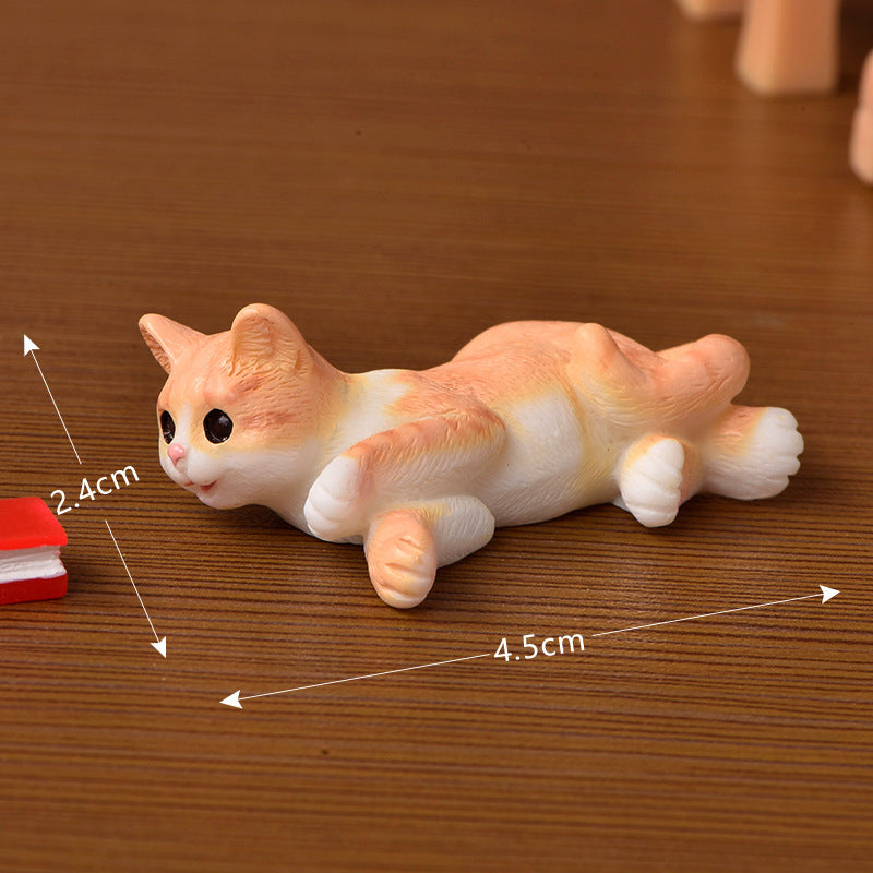 Home Fashion Mini Cat Decoration