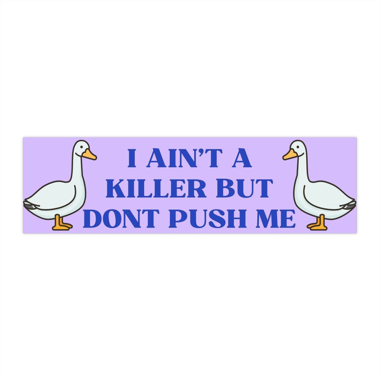 Tupac Shakir Ain't A Killer Bumper Stickers