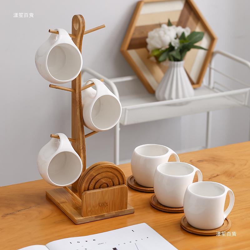 Nordic Creative Ceramic Water Pitcher Cup Set Suit