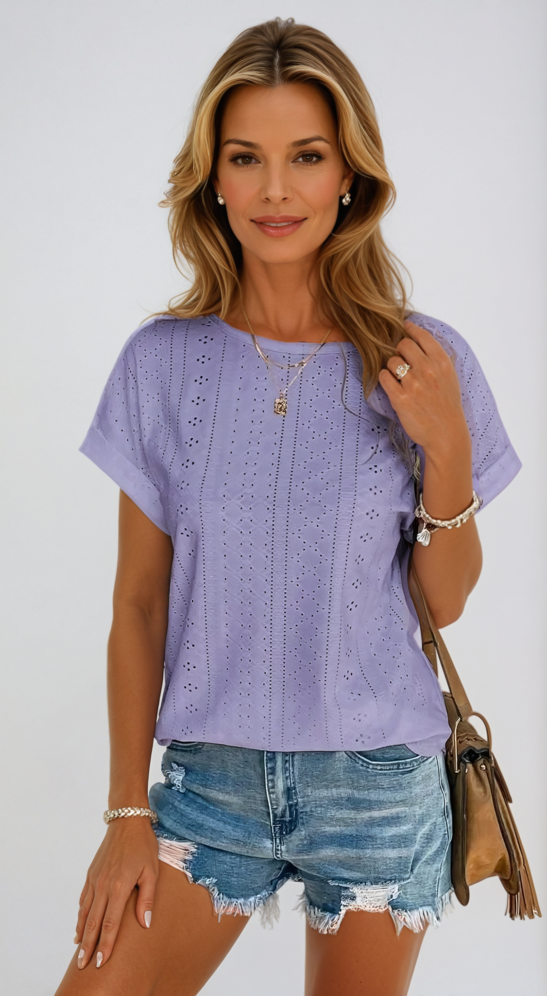 Summer Round Neck Top