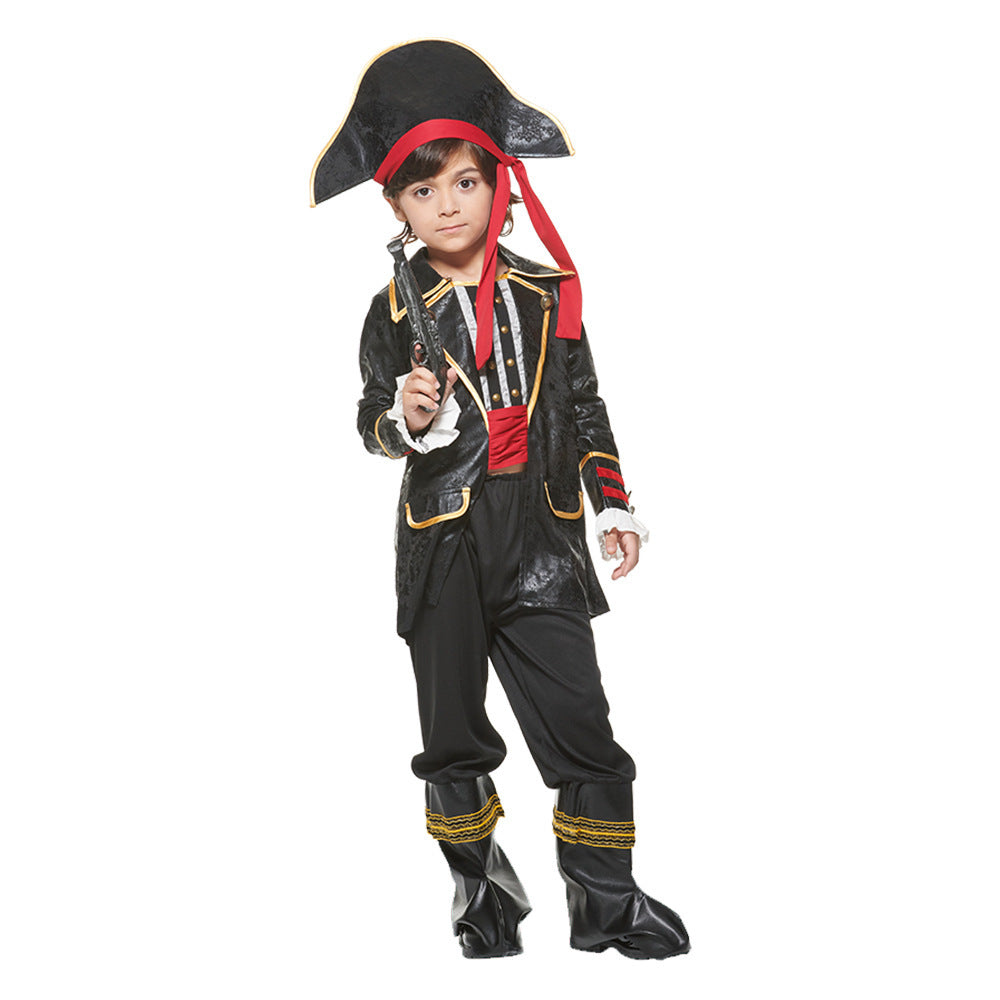 Children's Pirate Cosplay Clothes Halloween Carnival