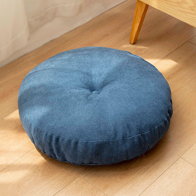 Fashion Simple Home Furnishing Pure Color Futon Cushion