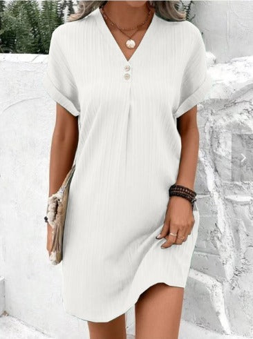 V-neck Spring Dress