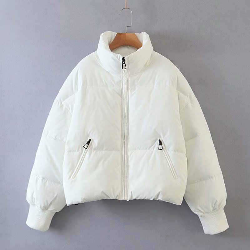 Casual All-Match Stand Collar Bread Jacket Puffer Coat