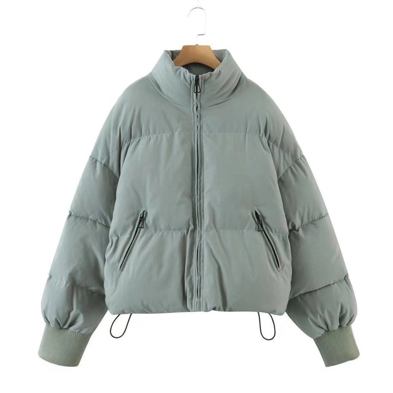 Casual All-Match Stand Collar Bread Jacket Puffer Coat