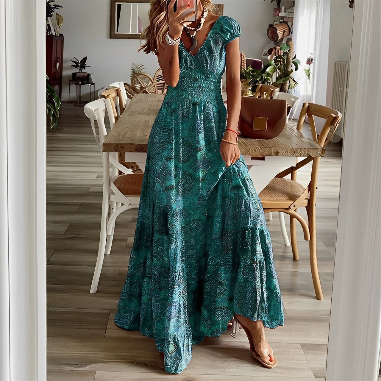 Elegant Boho Dress
