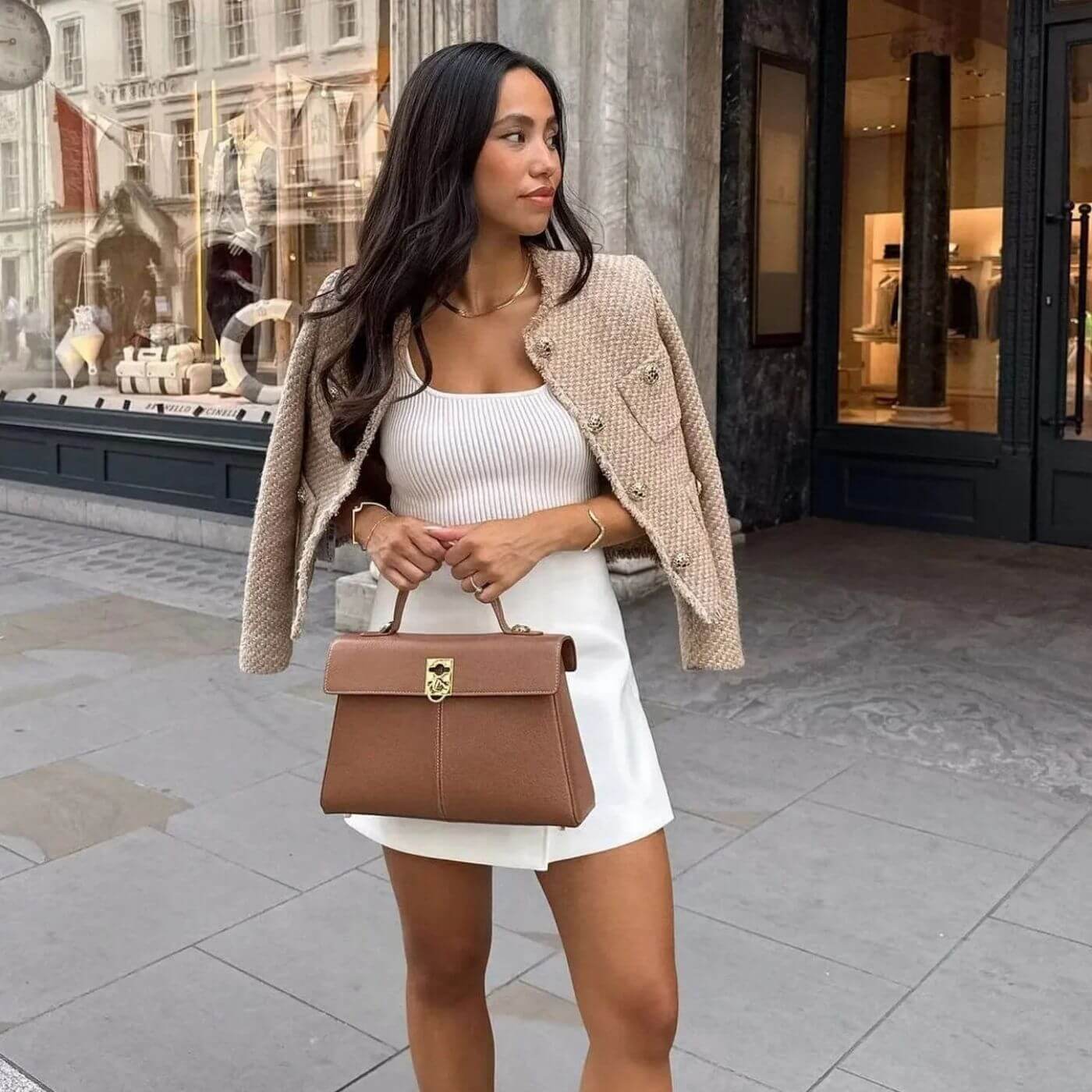 Stylish Tweed Jacket