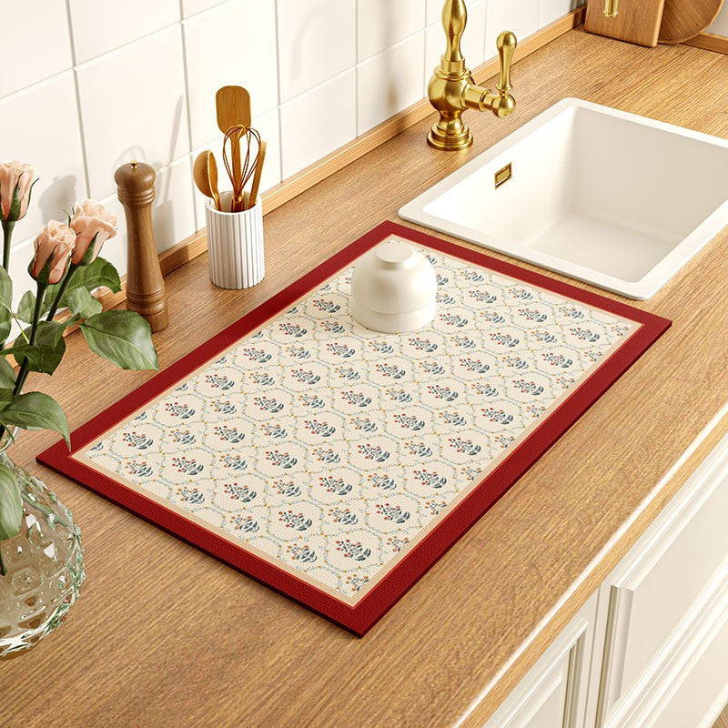 American Kitchen Table Mat Soft Diatom Ooze