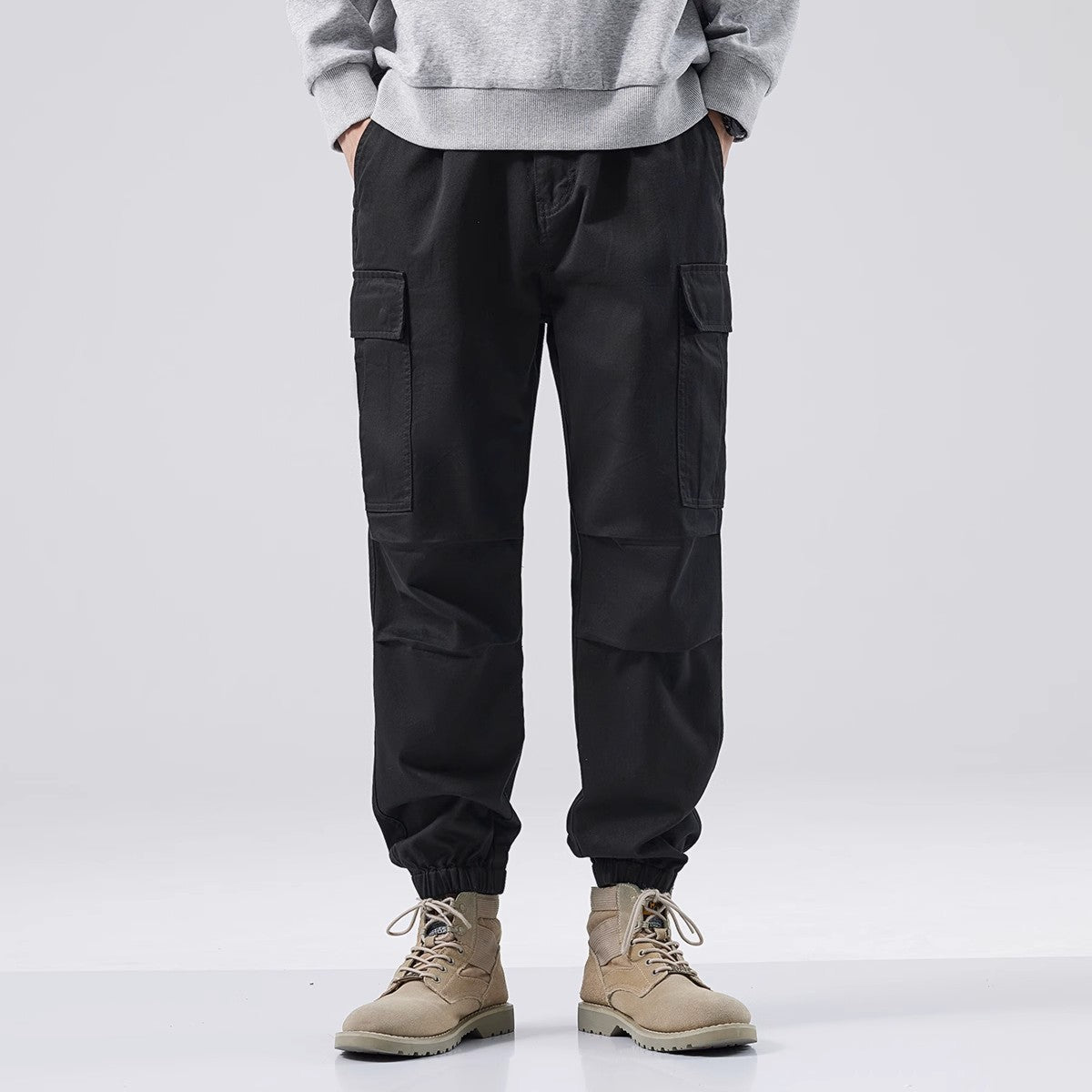 Men's Spring And Autumn Casual Cargo Pants