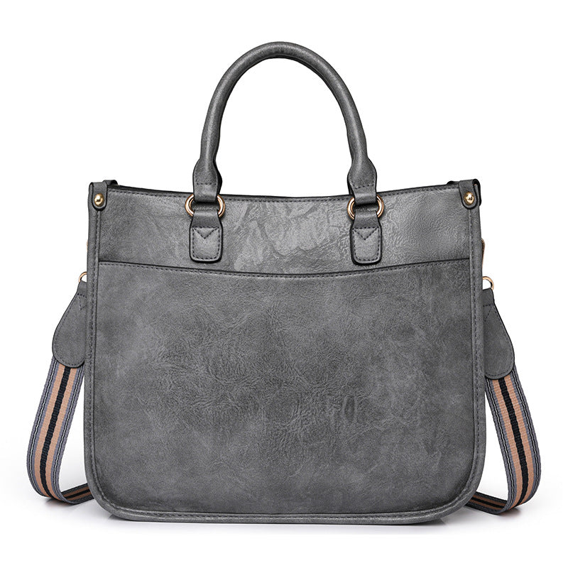 Casual Retro Handbag Women's Briefcase Crossbody