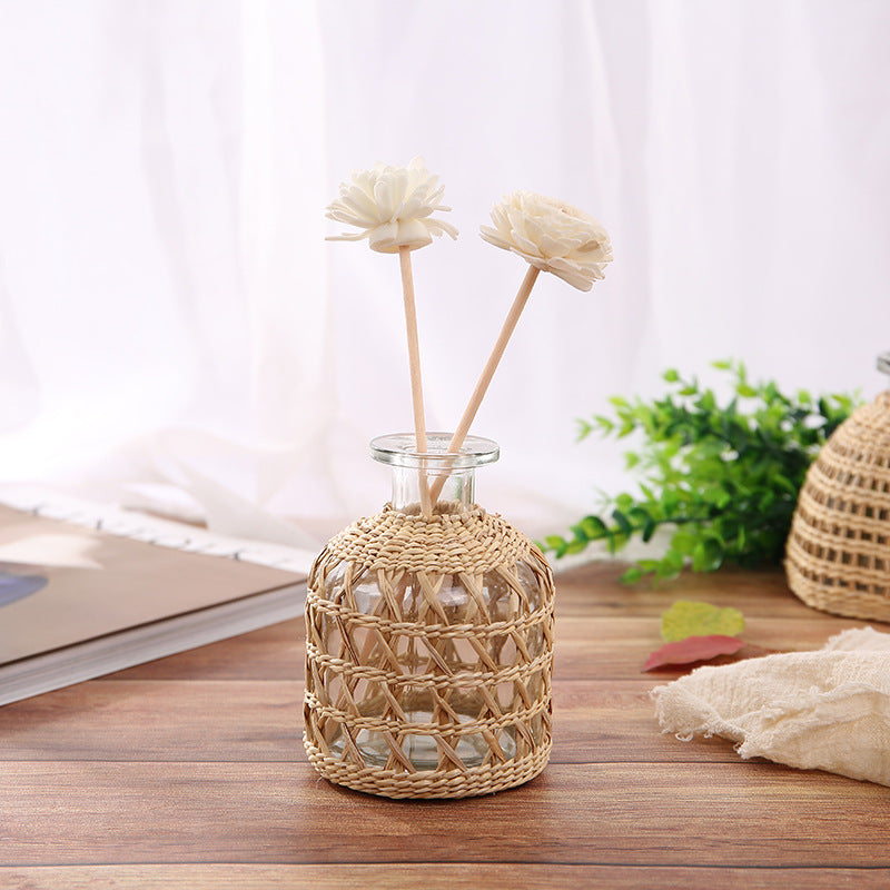 Hand-woven Glass Aroma Vase Ornaments