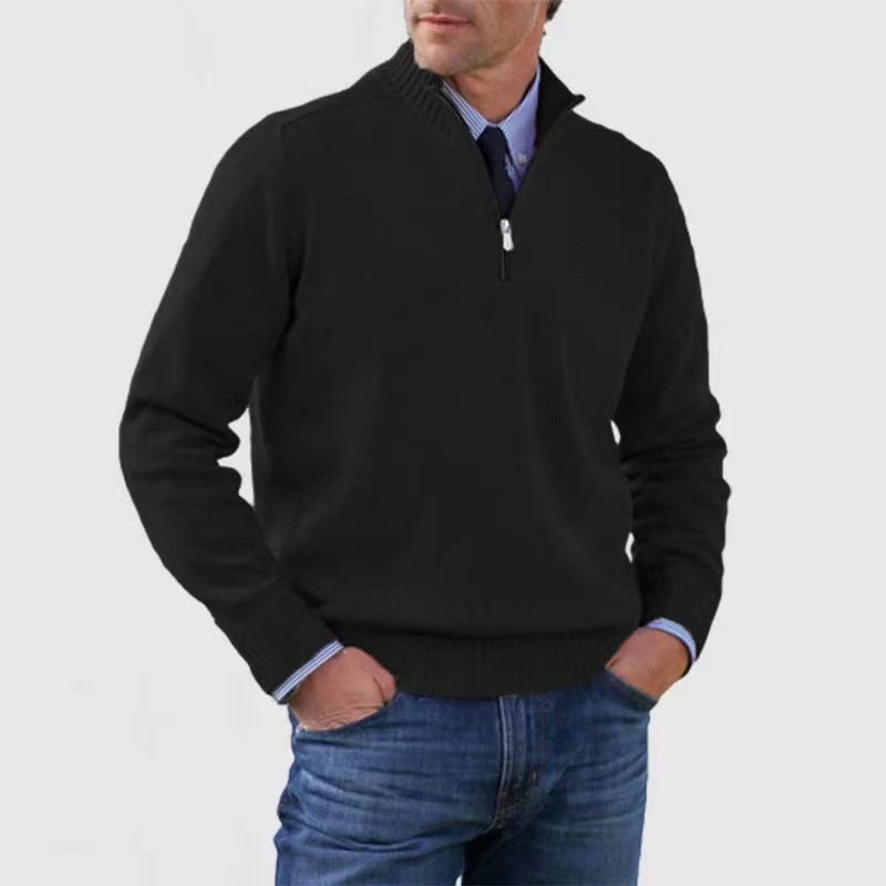 Men's Knitwear Zipper Pullover