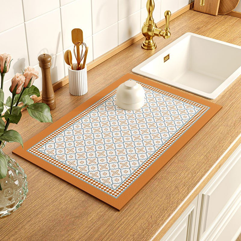 American Kitchen Table Mat Soft Diatom Ooze