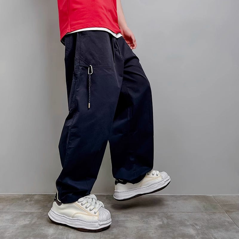 Men's Design Loose Straight-leg Cargo Pants