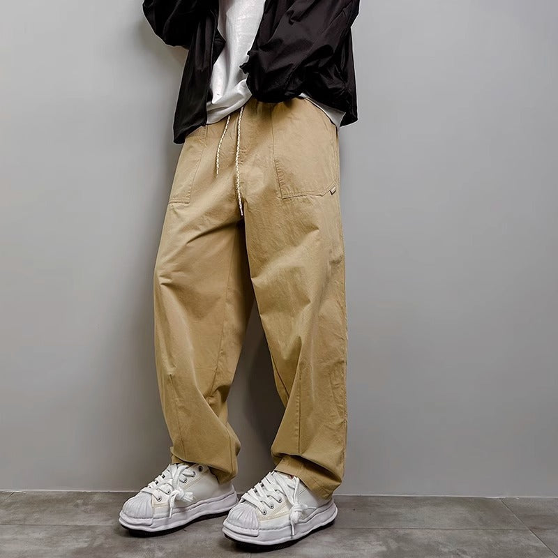 Men's Design Loose Straight-leg Cargo Pants