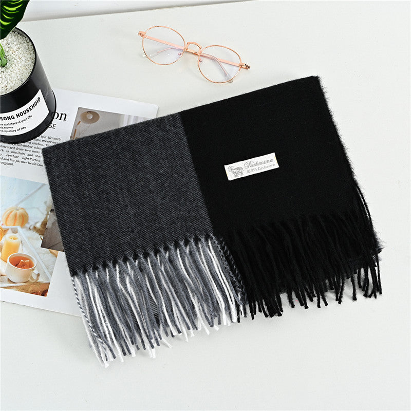 Women's Fashion Casual Cashmere Plaid Scarf