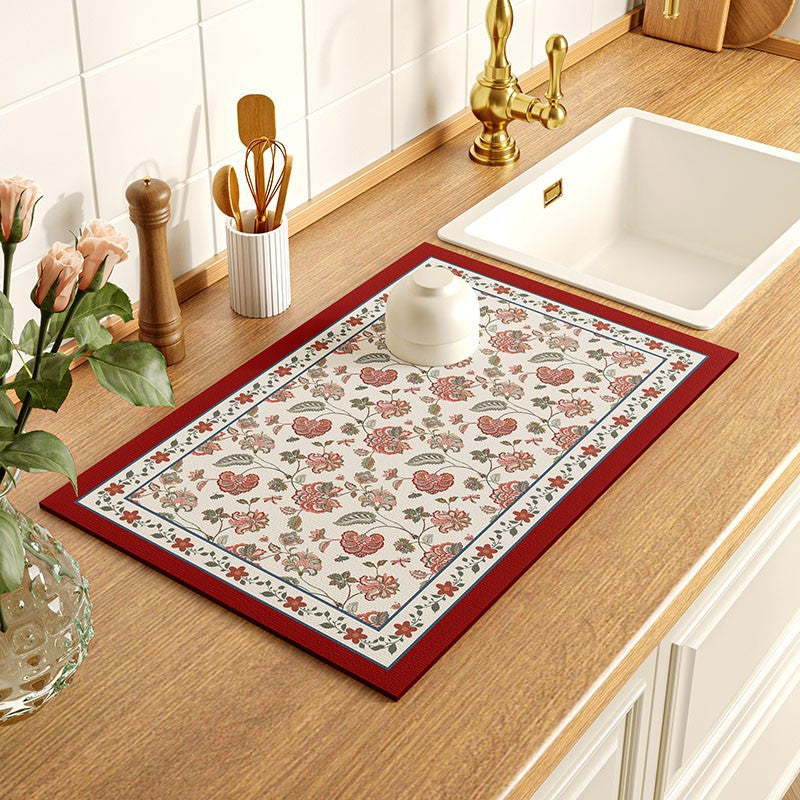 American Kitchen Table Mat Soft Diatom Ooze