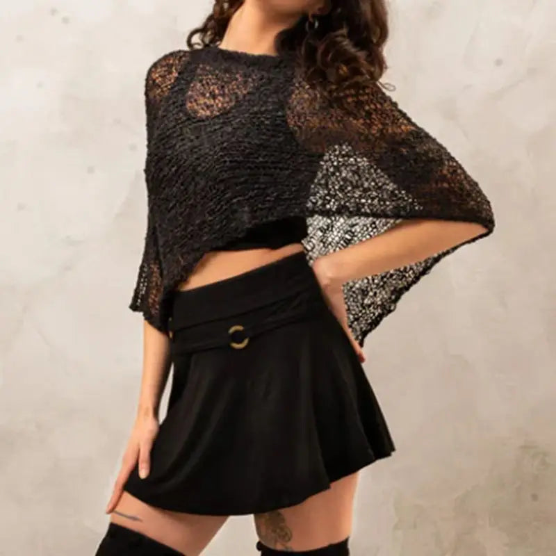 Knitwear Bikini Cover-up Top