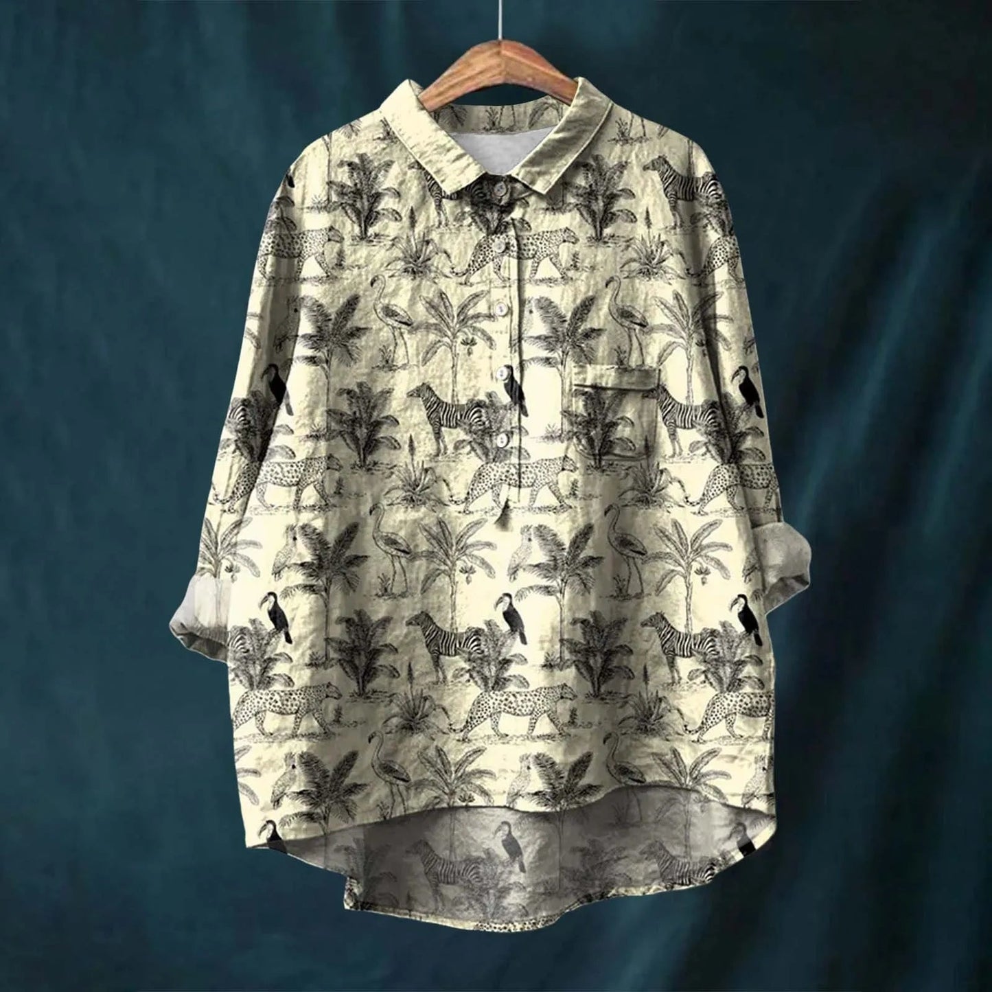 Printed Floral Blouse