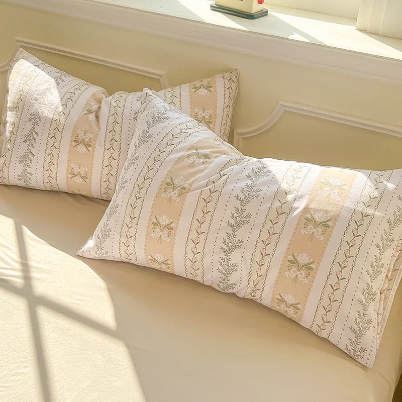 New Lattice Duvet Cover Set with Sheet Pillowcases No Filling Warm Bed Linen Twin Full Queen Size Grid Home Bedding Set