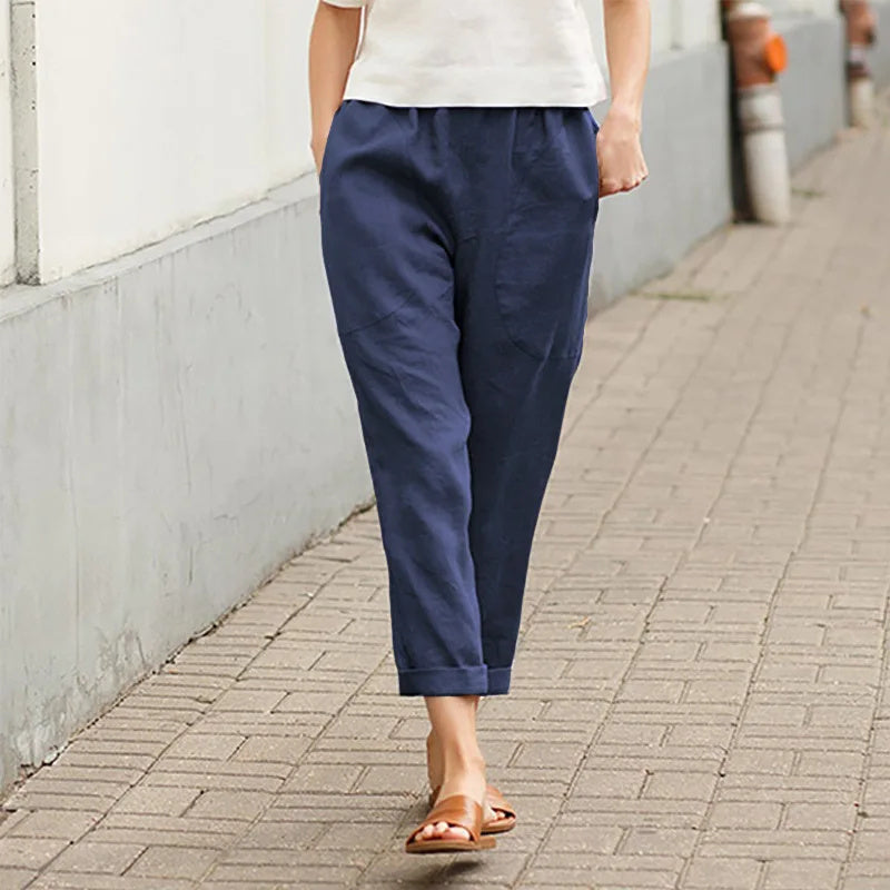 Loose Pocket Pants