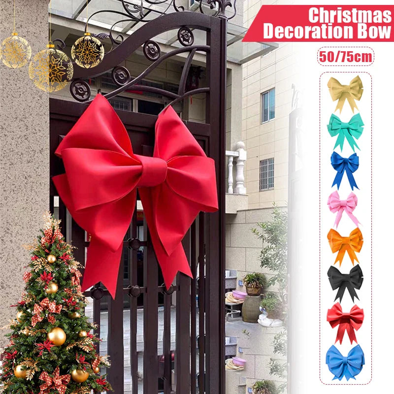 Christmas Decoration Big Bow EVA Shop Display Wedding Arch Birthday Party Festivity Occasion Car Decor Giant Bow DIY Material