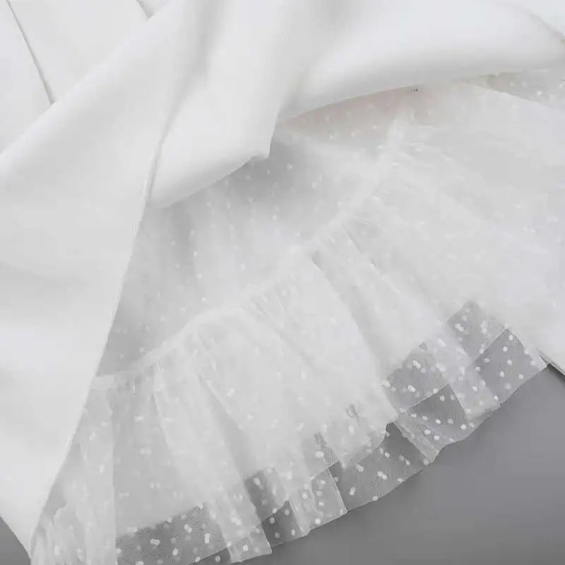 Strapless A-line Large Bow Mini Dress