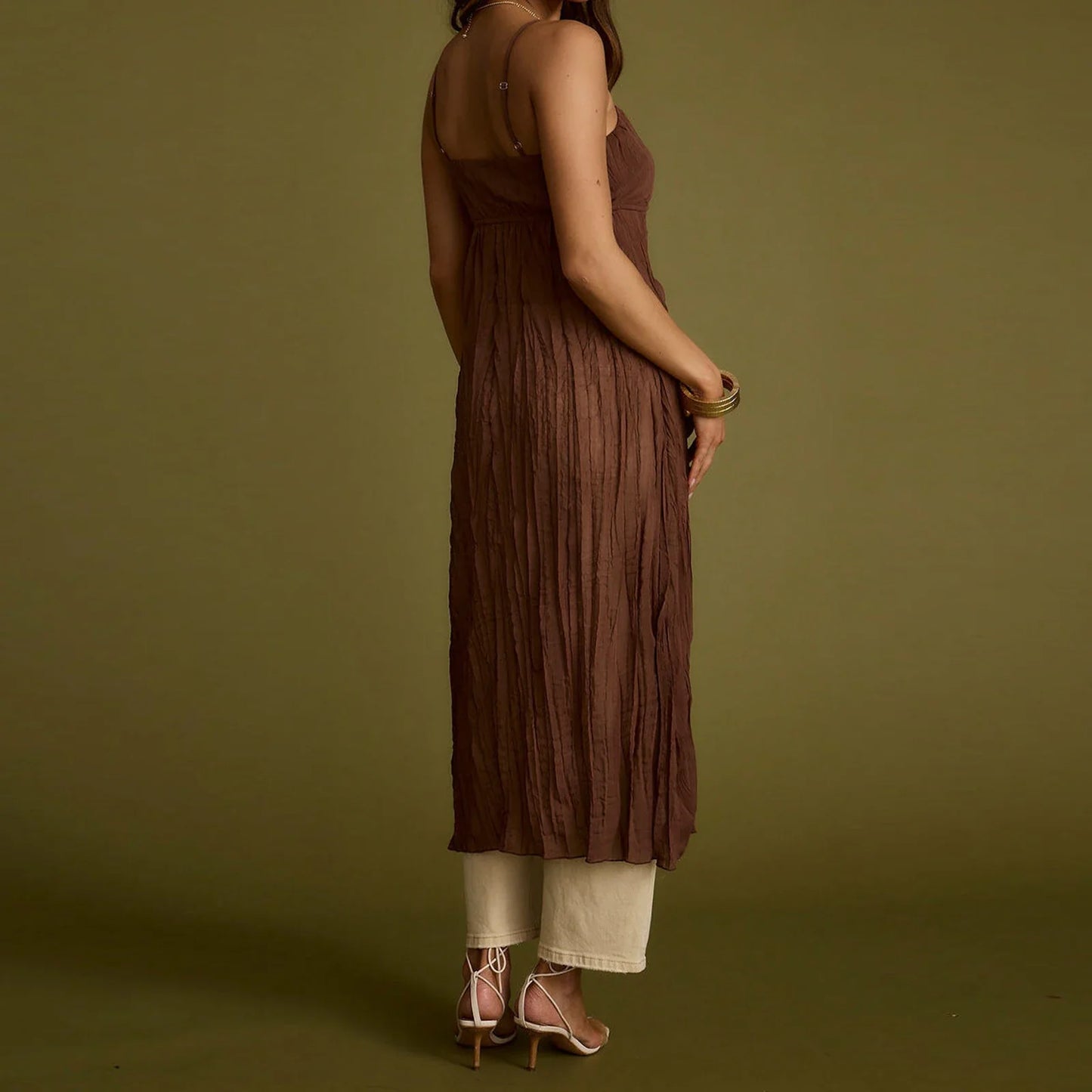 Long Slit Cami Top