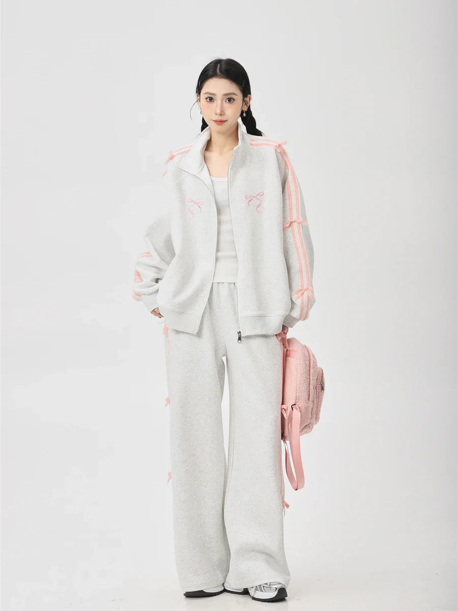 Bow Tracksuit Set