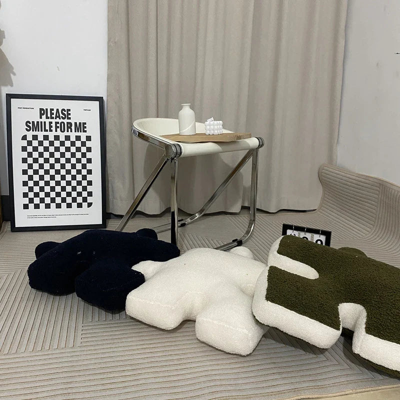 Fashion filling creative puzzle shaped pillow can be spliced with cushion, pillow, baby floor crawl game pad, home decoration