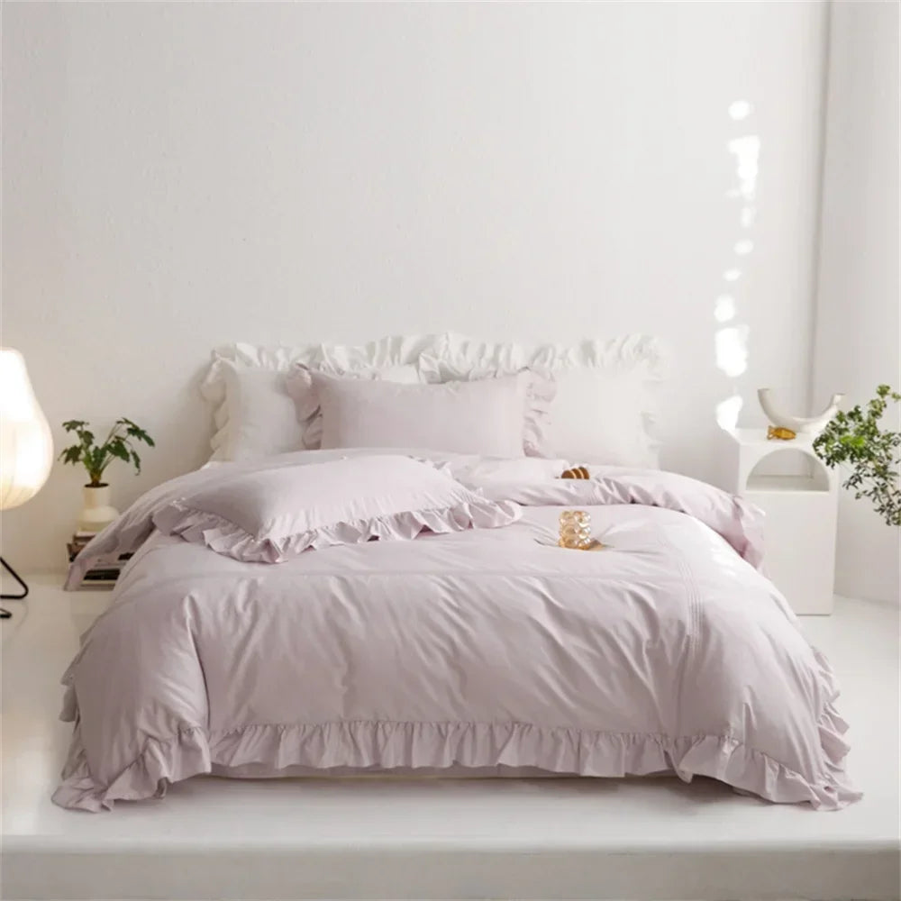 600TC Bedding Set Egyptian Cotton Duvet Cover Set Queen King Size Bedlinens Sheet Underwear