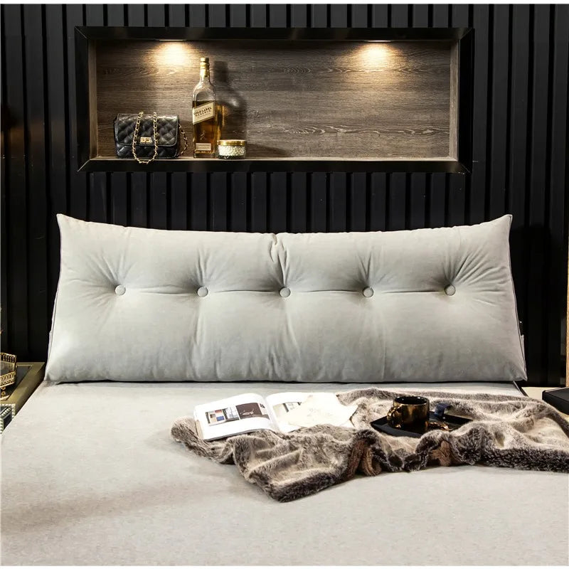 Removable Headboard Pillow Triangle Cushion Backrest  Daybed Comfort Rest Waist Cushion Wedge Sleeping Pillow Bedroom Pillows