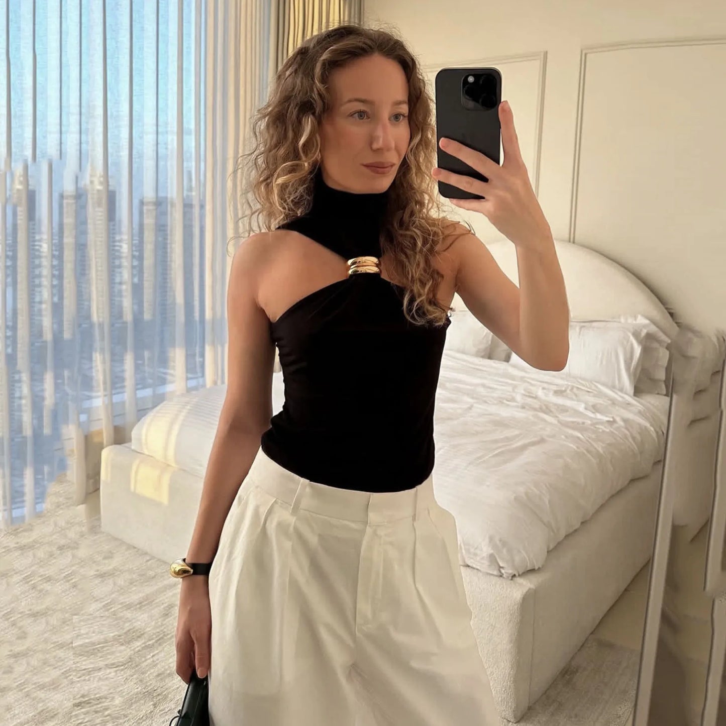 Beaded Tank Top