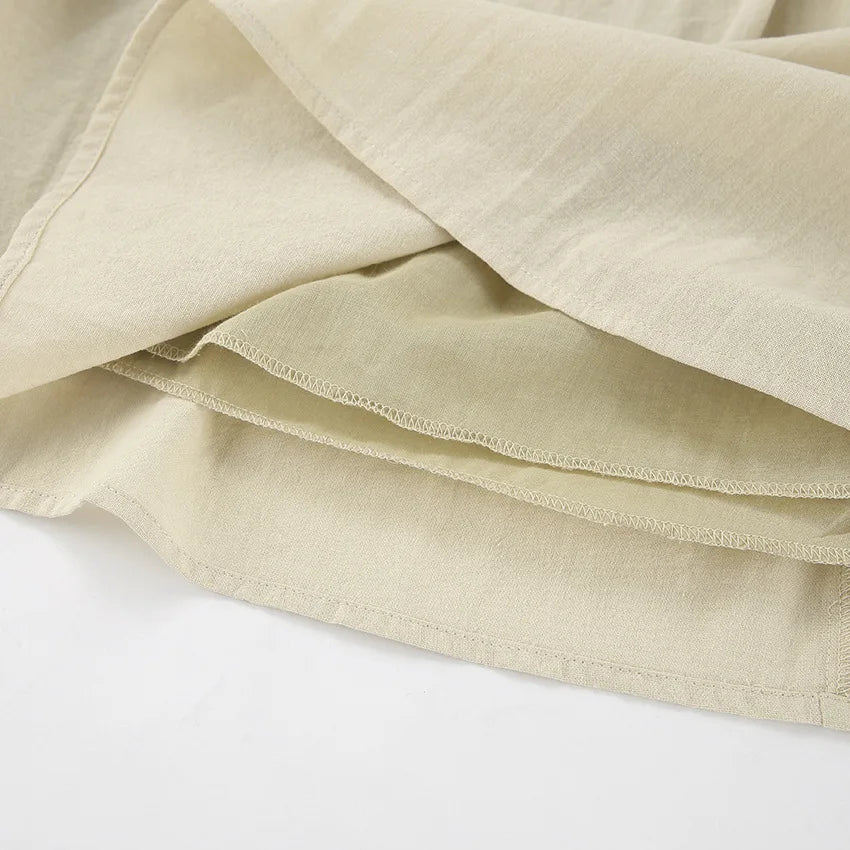 Contrast Strap Straight Mini Dress