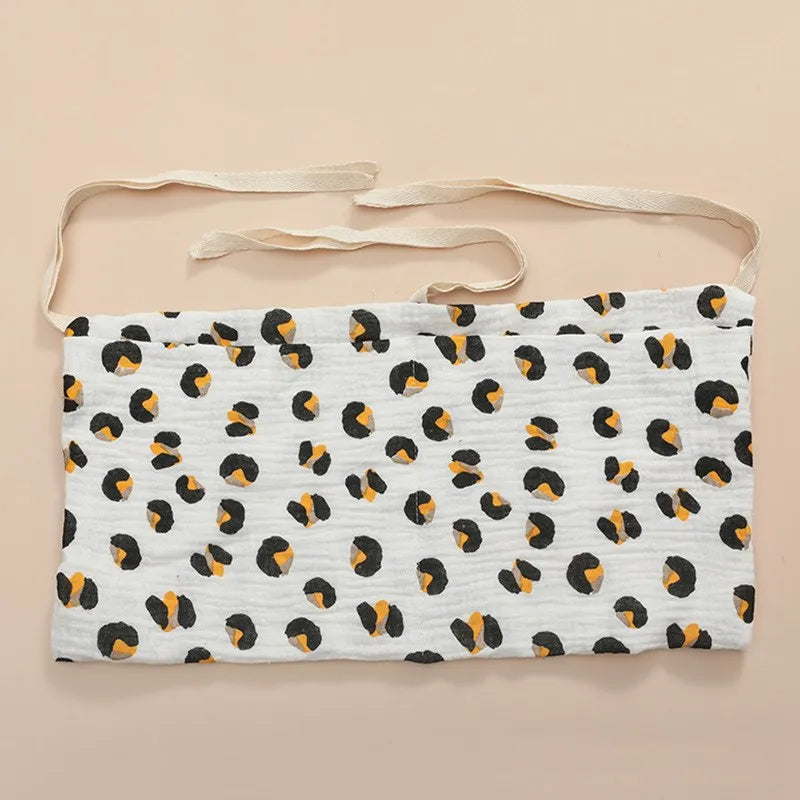 39x20cm 1PCS Large Baby Crib Storage Bag Cotton Multifunctional Newborn Bed Headboard Organizer For Kids Baby Bedding Diaper Bag
