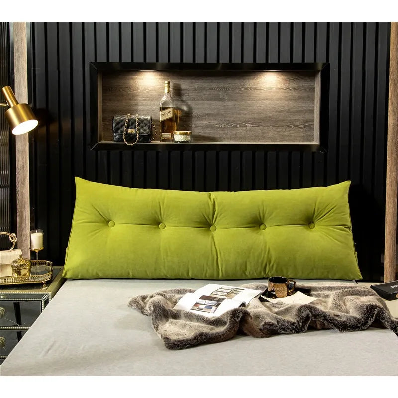 Removable Headboard Pillow Triangle Cushion Backrest  Daybed Comfort Rest Waist Cushion Wedge Sleeping Pillow Bedroom Pillows
