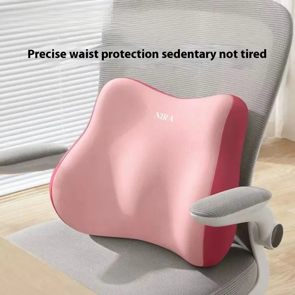 Memory Sponge Waist Pad Office Chairs Lumbar Cushions Sedentary Cushion Car Lumbar Pad Decorative Sofa Cushions Christmas Gift