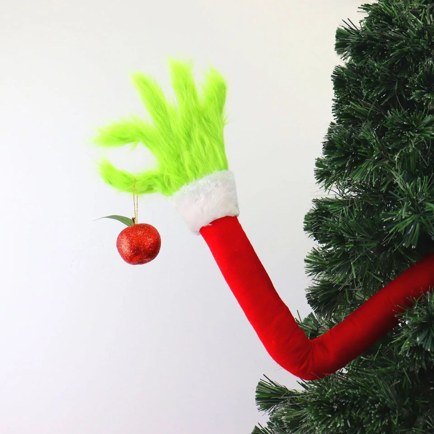 Christmas Tree Decorations New Doll Green Fur Monster Arm Doll Elf Decorations Christmas Tree Decorations Room Tree Decor Cute