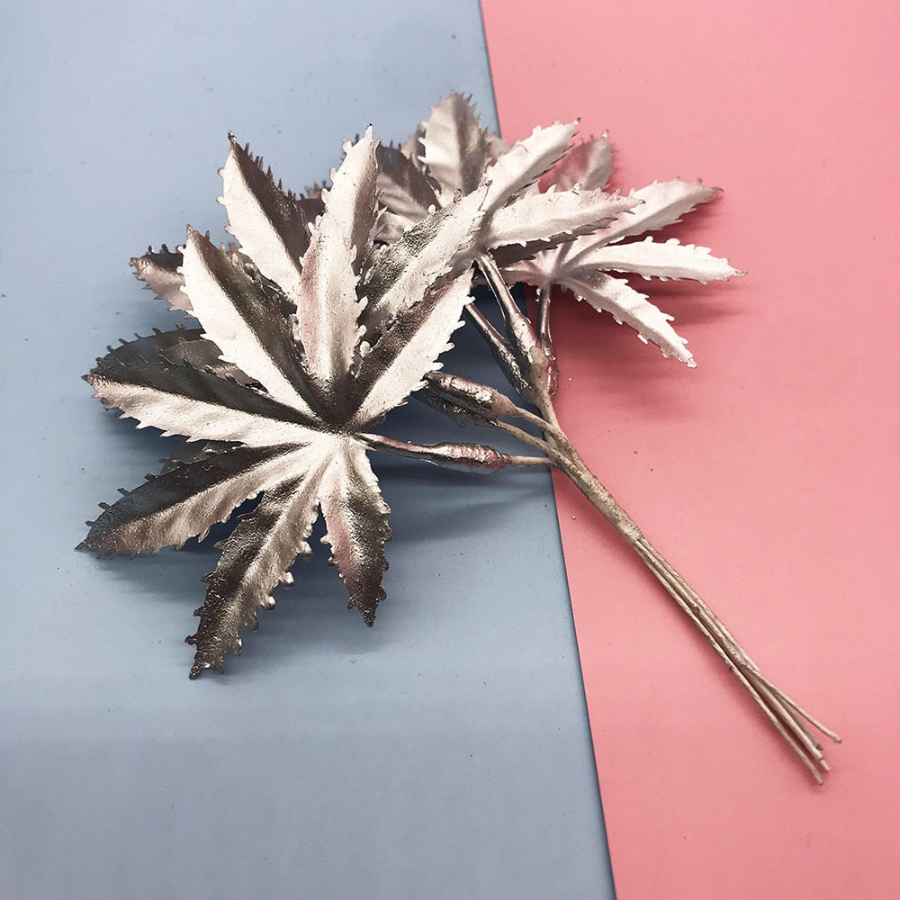 6/10/12/24/200pcs Mixed Green Plant Flower Cherry Stamen Berries Bundle DIY Christmas Wedding Cake Gift Box Wreaths Decor