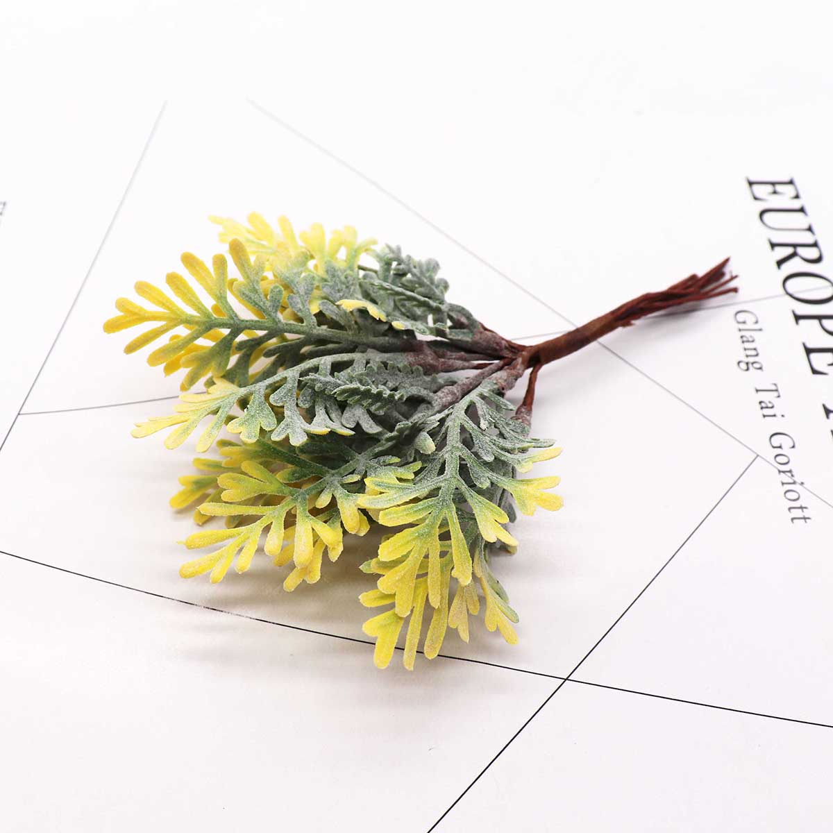 6/10/12/24/200pcs Mixed Green Plant Flower Cherry Stamen Berries Bundle DIY Christmas Wedding Cake Gift Box Wreaths Decor