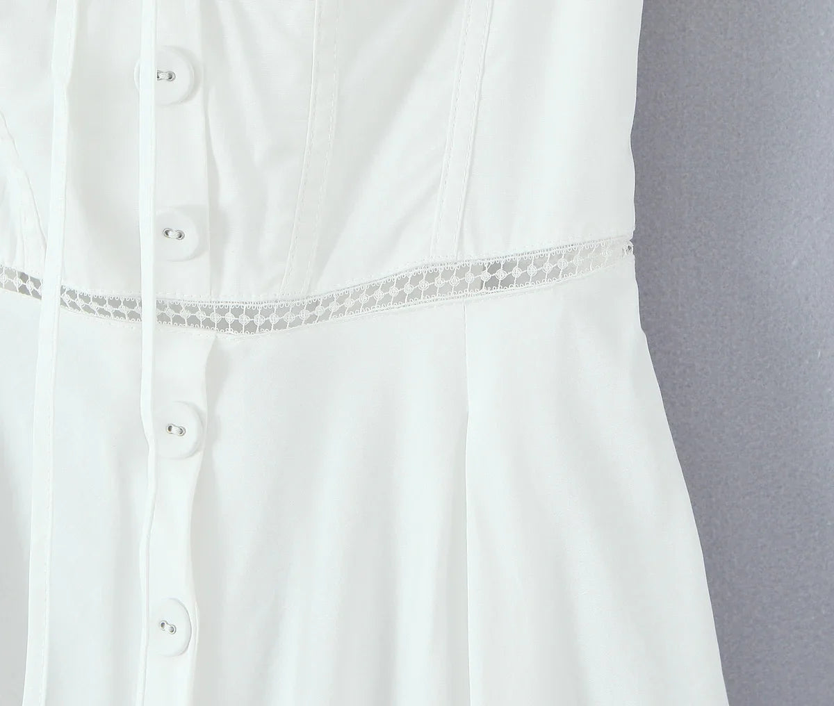 Patchwork Spliced Tie Up Strap Maxi Dress